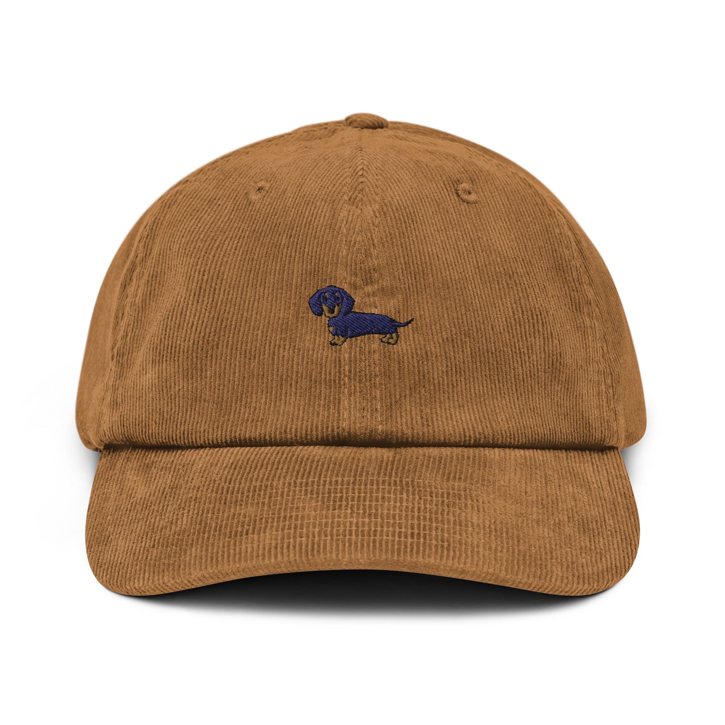 Donald - Black Dachshund (Corduroy Hat)