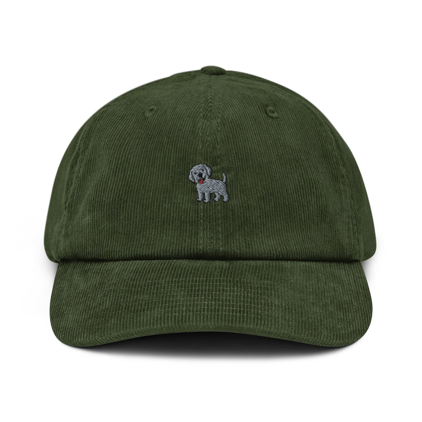 Esty - Grey Labrador (Corduroy Hat)