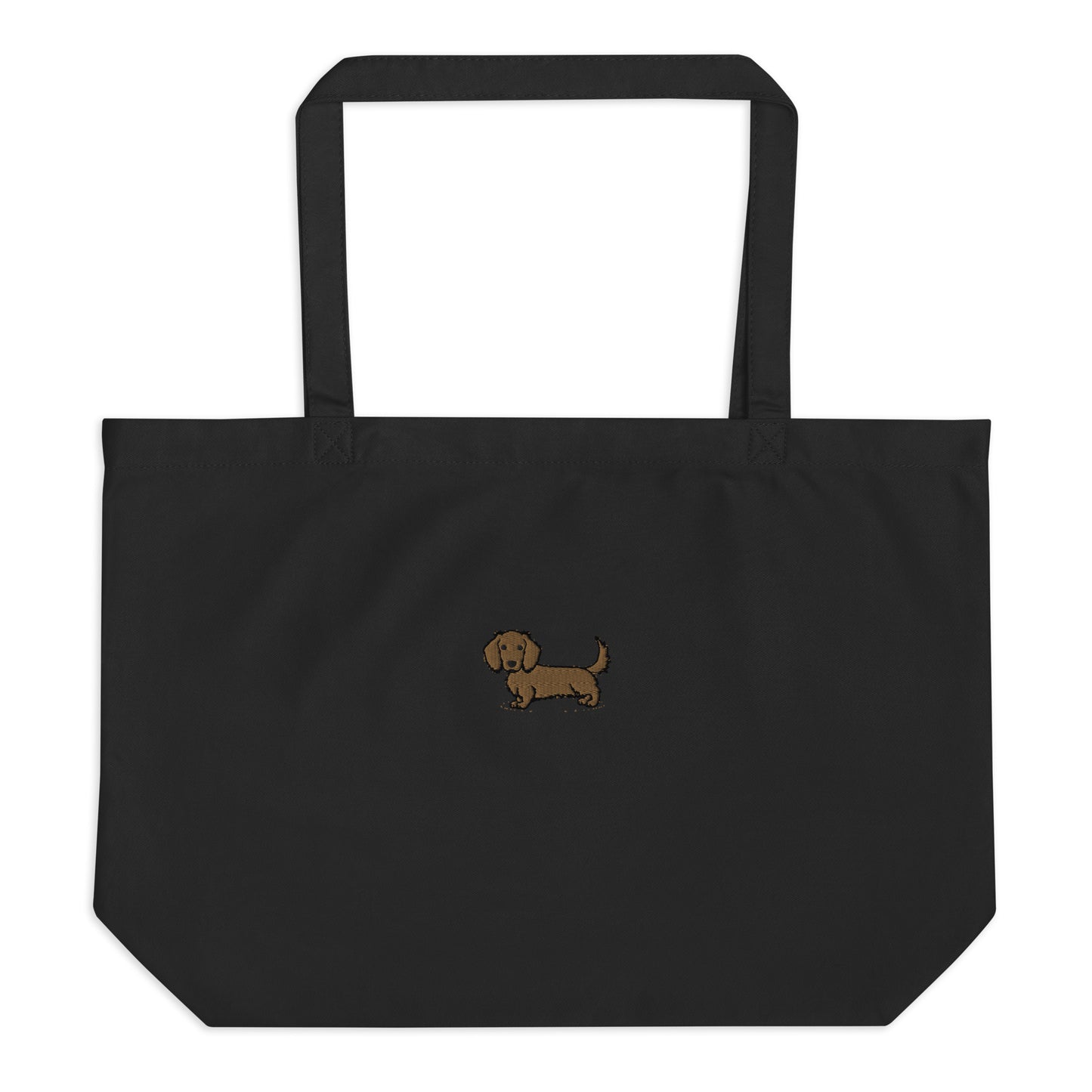 Lady - Brown Wire Haired Dachshund (Tote Bag)