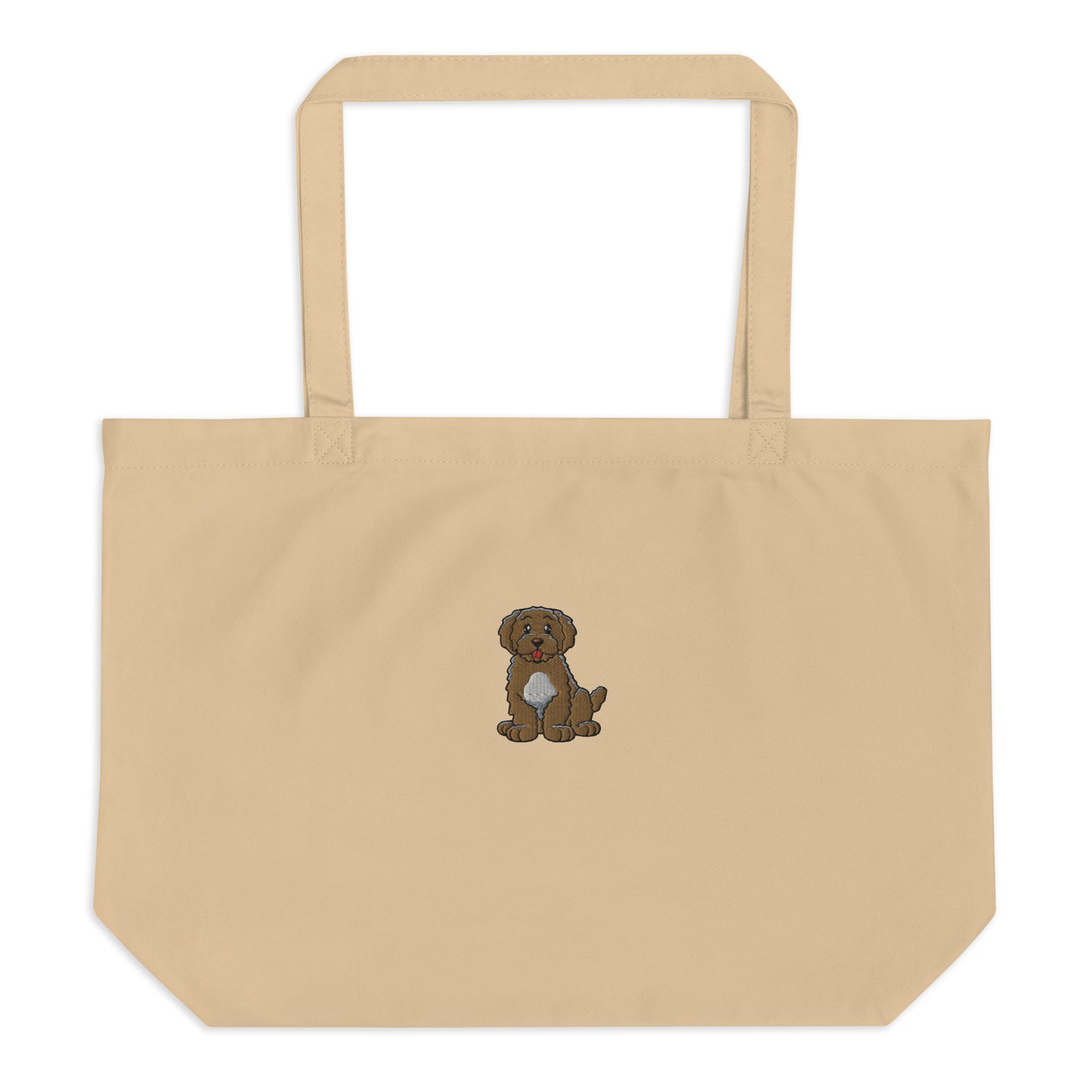 Dinky - Brown Labradoodle (Tote Bag)