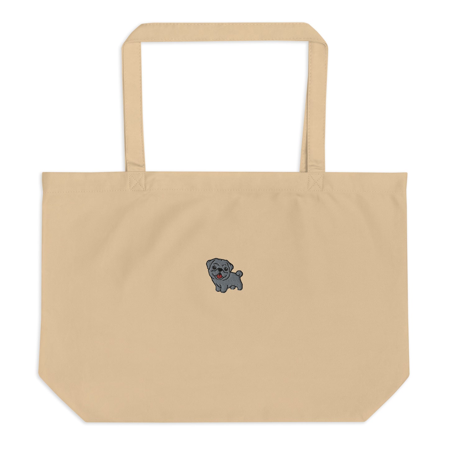 Lola - Grey Pug (Tote  Bag)